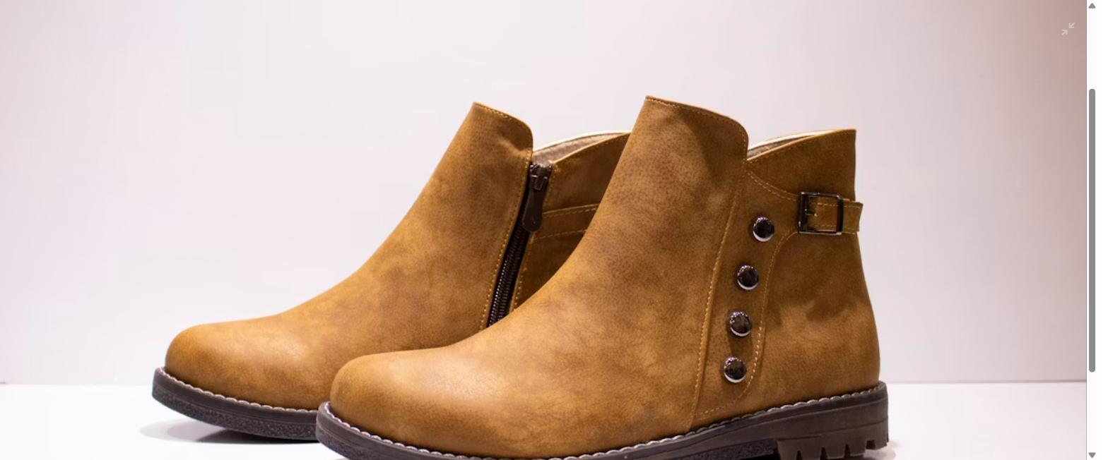 Tan suede ankle boots - CliffShoe